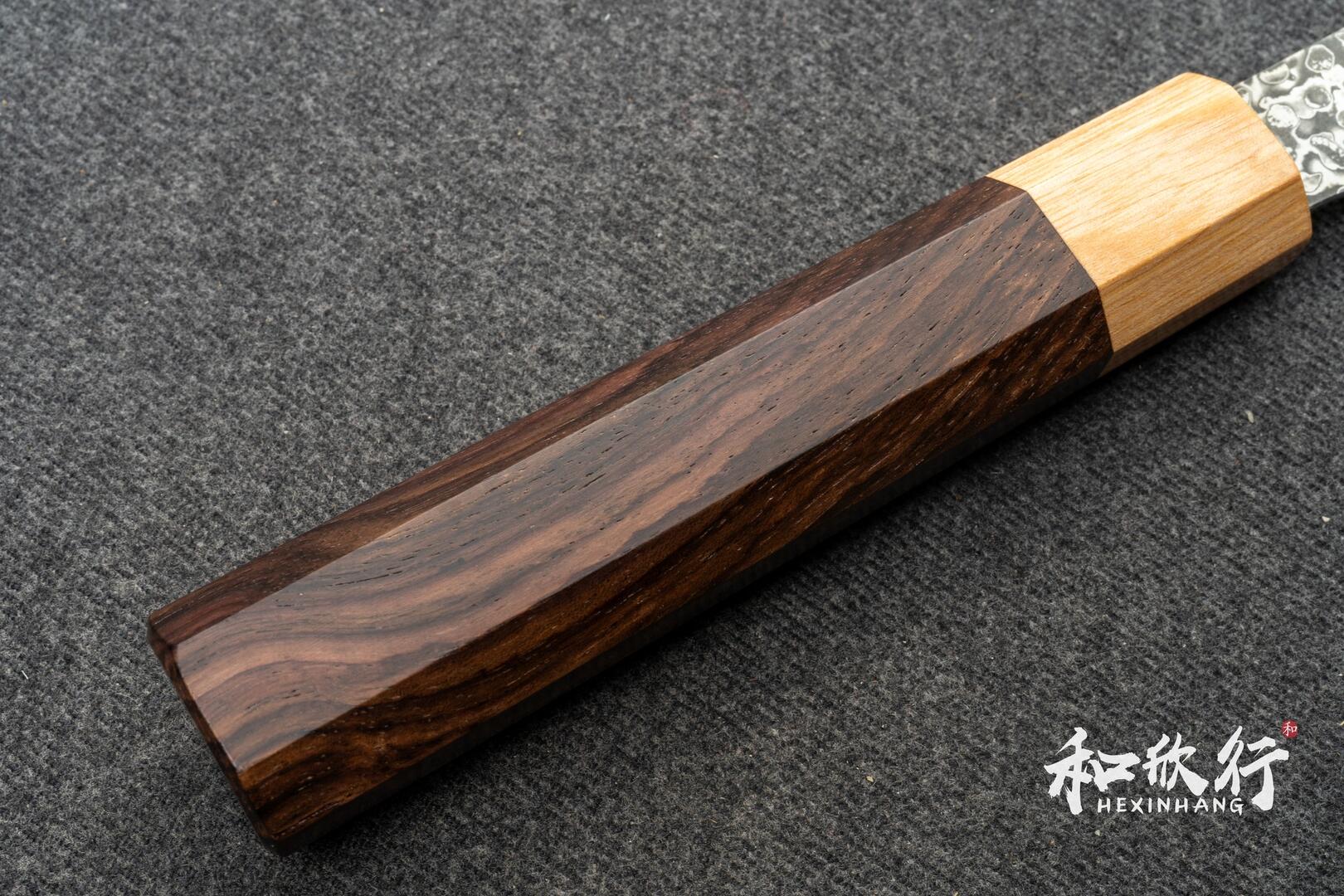小林包丁｜小林圭Kei Kobayashi SG2 粉末鋼大馬士革牛刀210mm｜紫檀八角柄